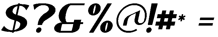 Malevoice Italic Font OTHER CHARS