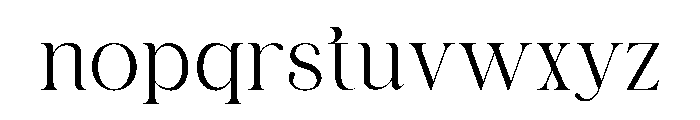 Malguit Font LOWERCASE