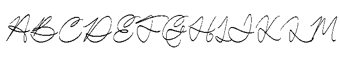 Maliatons Regular Font UPPERCASE