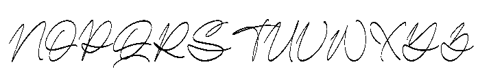 Maliatons Regular Font UPPERCASE