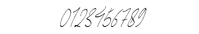 Maliatons Slant Regular Font OTHER CHARS