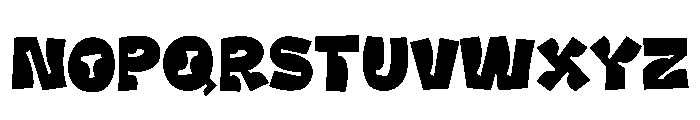 Malibu Funkster Font UPPERCASE