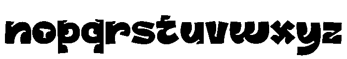 Malibu Funkster Font LOWERCASE