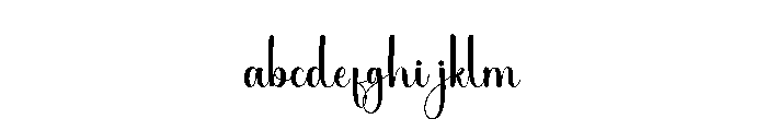 Malibu Navigation FONT