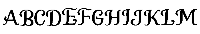 Malice_Manor Font UPPERCASE