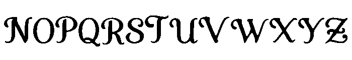 Malice_Manor Font UPPERCASE