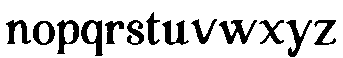 Malice_Manor Font LOWERCASE