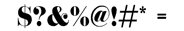 Maling Font OTHER CHARS