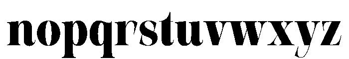 Maling Font LOWERCASE