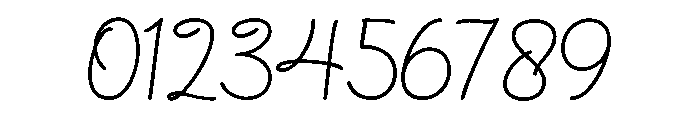 Malissa-Regular Font OTHER CHARS