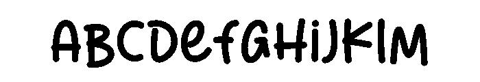 Malita Together Font UPPERCASE