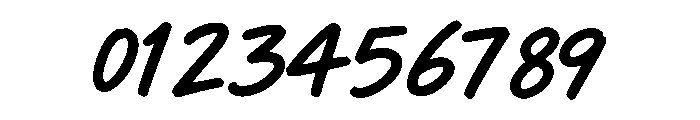 Malley Jacklist Marker Regular Font OTHER CHARS