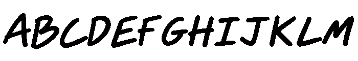 Malley Jacklist Marker Regular FONT
