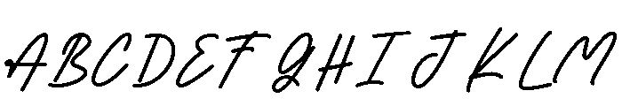 Malley Jacklist Regular Font UPPERCASE