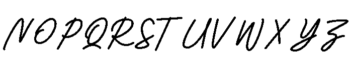 Malley Jacklist Regular Font UPPERCASE