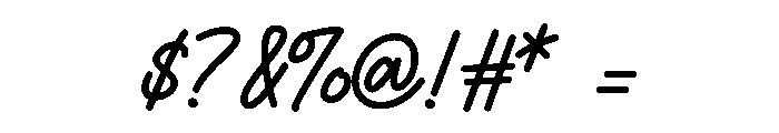 MalleyJacklist-Regular Font OTHER CHARS