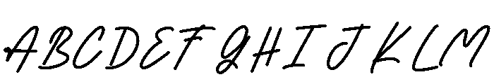 MalleyJacklist-Regular Font UPPERCASE