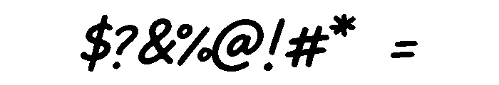 MalleyJacklistMarker-Regular Font OTHER CHARS