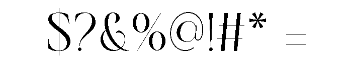 Malling Font OTHER CHARS