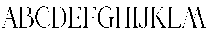 Malling Font UPPERCASE