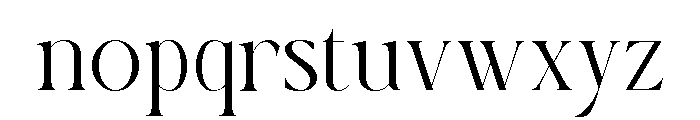 Malling Font LOWERCASE
