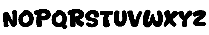Mallow Bop Regular Font UPPERCASE