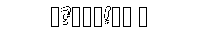 Mallow Sweet Puff By Sq Regular Font OTHER CHARS