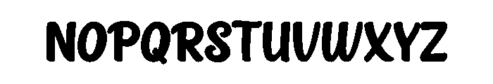 Malloway Font UPPERCASE