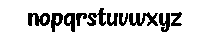 Malloway Font LOWERCASE