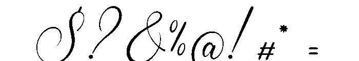 Mallsreya Font OTHER CHARS