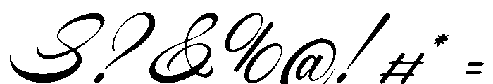 Malograh Italic Font OTHER CHARS