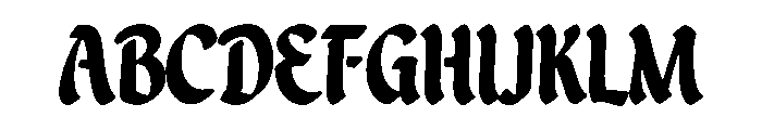 Malvique Font UPPERCASE
