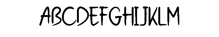 Malviro Regular Font UPPERCASE