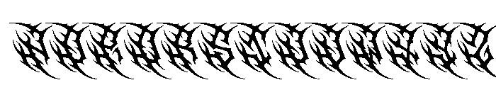 Malvoid Font UPPERCASE