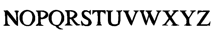 Malvoria Font UPPERCASE