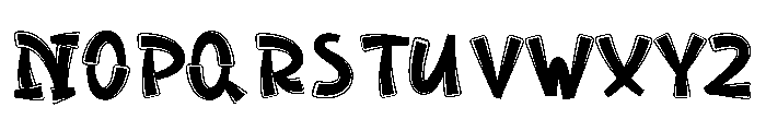 Mama Darla Font UPPERCASE