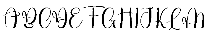 Mama Day Font UPPERCASE