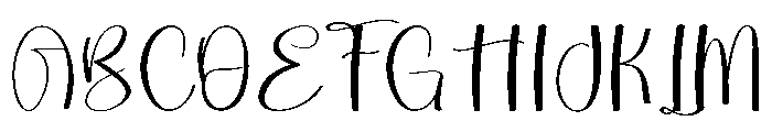 Mama Goodvibes Font UPPERCASE