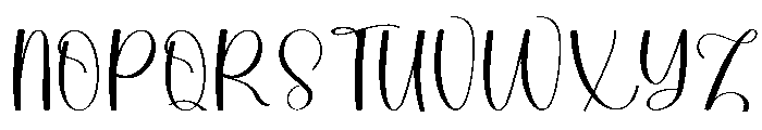 Mama Goodvibes Font UPPERCASE