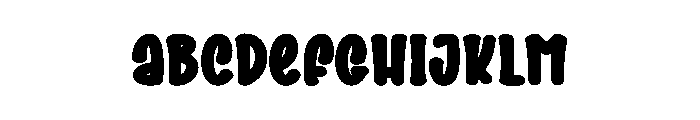 Mama Highland Font UPPERCASE