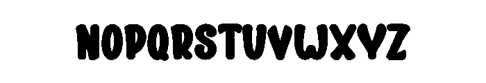 Mama Highland Font LOWERCASE