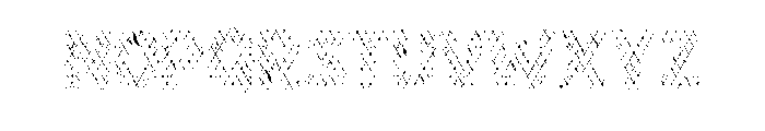 Mama Lace Blue Font UPPERCASE