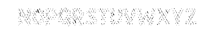 Mama Lace Blue Font LOWERCASE