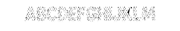 Mama Lace Purple Font UPPERCASE
