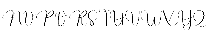 Mama Meeting Font UPPERCASE