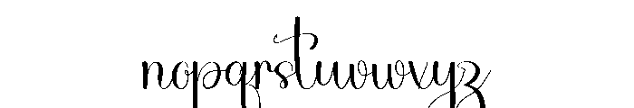 Mama Meeting Font LOWERCASE