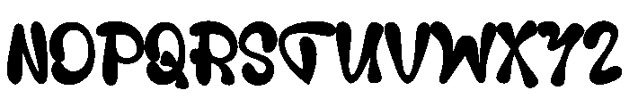 Mama Mellow Font LOWERCASE