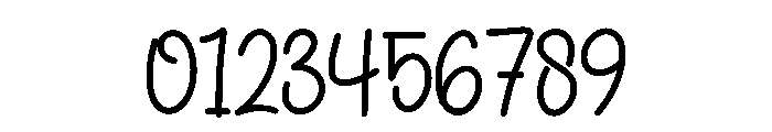 Mama Script Regular Font OTHER CHARS