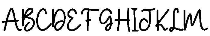 Mama Script Regular Font UPPERCASE
