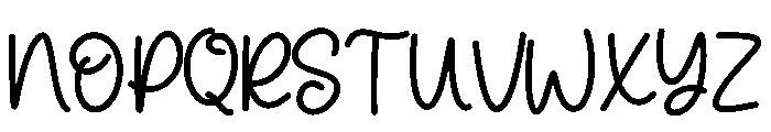 Mama Script Regular Font UPPERCASE